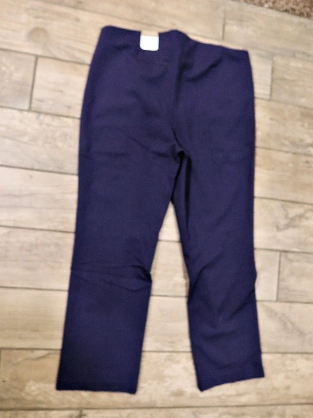 Chico's Fabulously Slimming Ponte Slim Short Leggings in Purple, Size 3 (16)